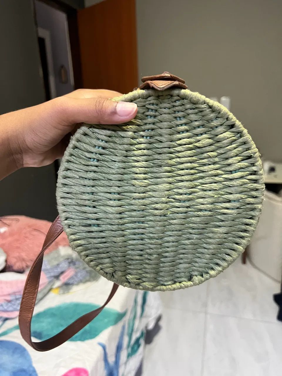 Bolsa de palha  - Foto 4
