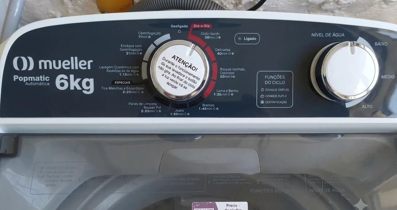Máquina de Lavar Roupas 6kg - Foto 4