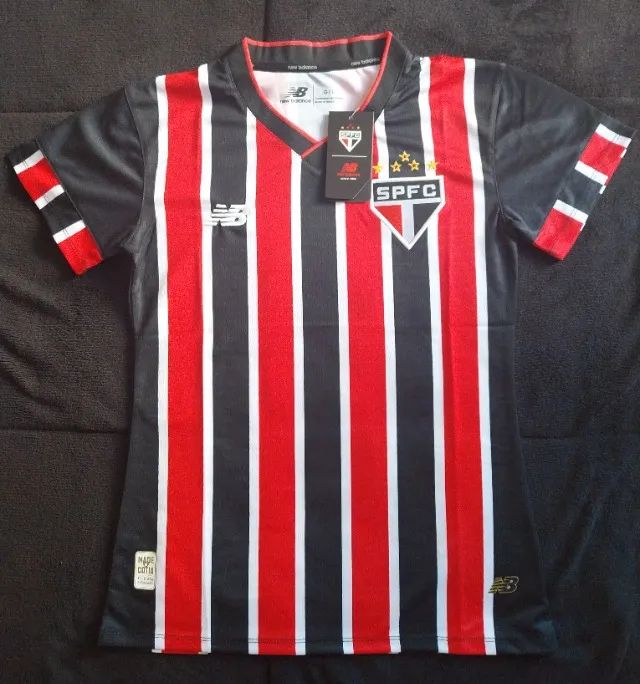 Camisa de time tricolor feminina - Foto 5