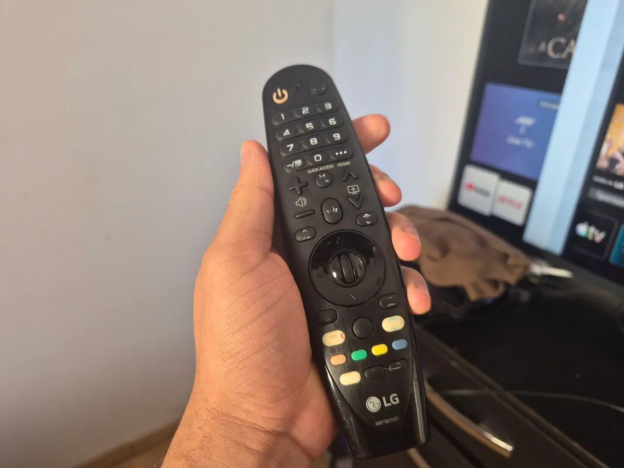 TV 50 pol LG nanocell 4k com defeito. - Foto 3