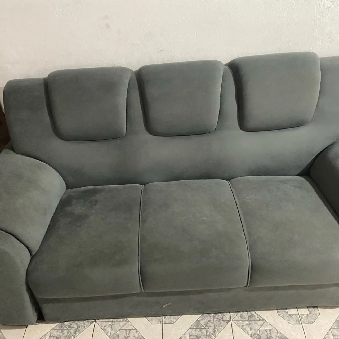 Sofá cinza chumbo  - Foto 3