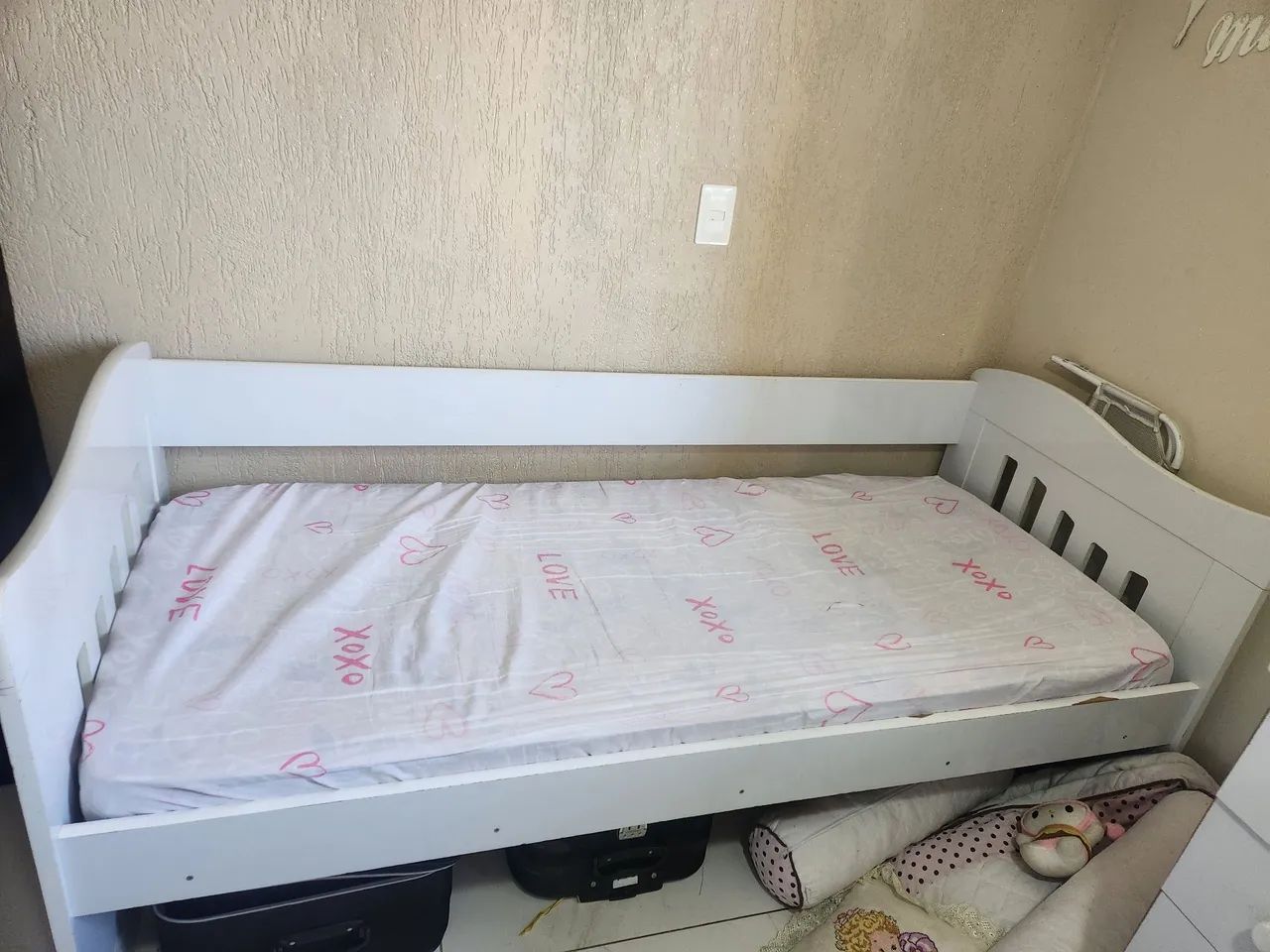 KIT QUARTO DE BEBÊ - BERÇO AMERICANO + CAMA BABÁ + CÔMODA - Foto 3
