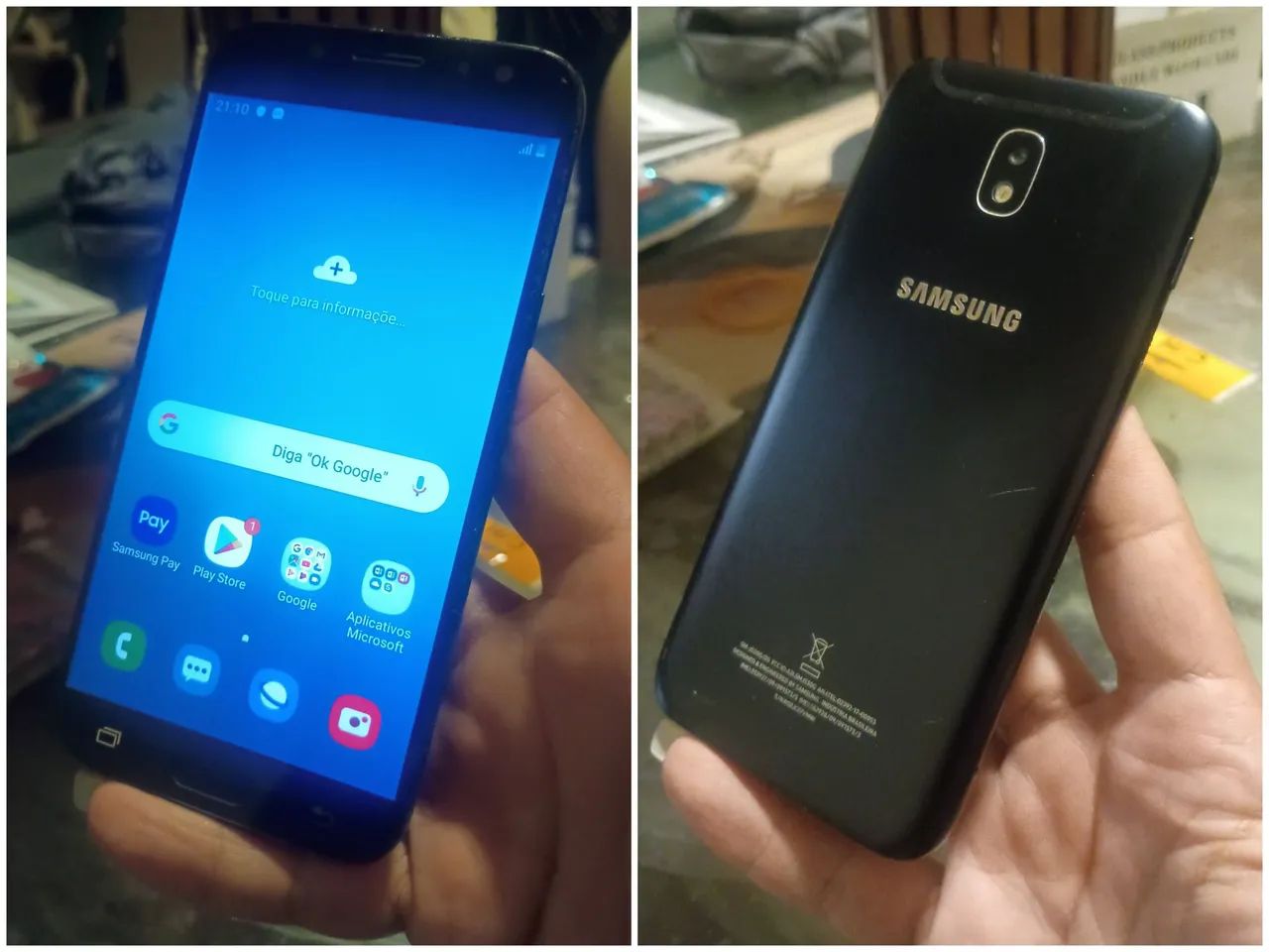 Samsung com nfc Aceito cartão 