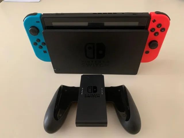 Nintendo Switch V2 com Controle Pro, 2 jogos e microSD 128 GB - Foto 2