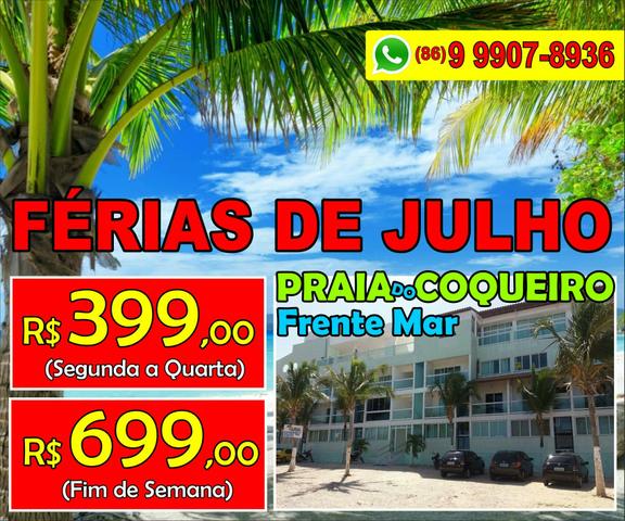 Aluguel - flat praia do coqueiro