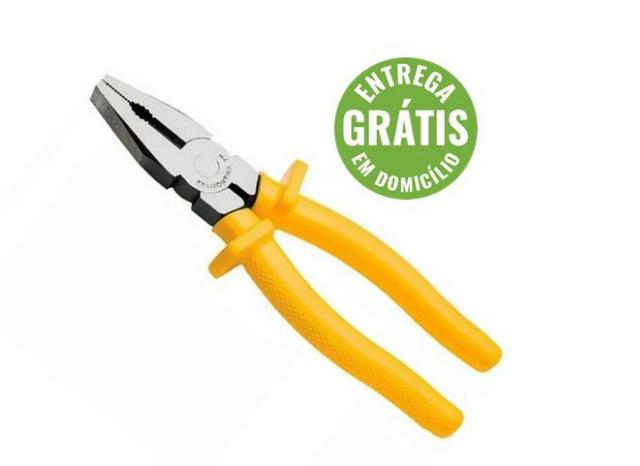 Alicate universal em Aço 8 polegadas - novo - entrega grátis