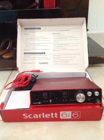 Interface De Audio Focusrite Instrumentos Musicais Alto Da