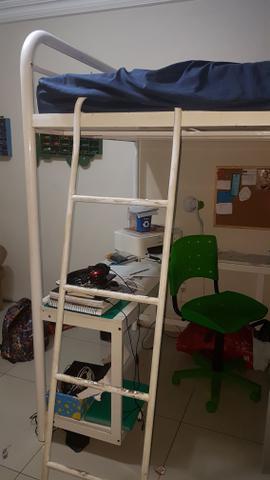 Cama solteirão com escritório - Foto 3
