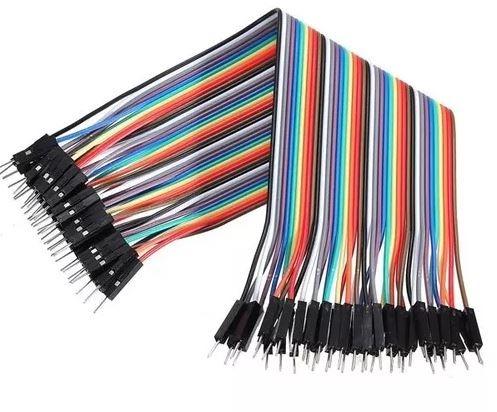 COD-CP5 Cabo Jumper 20cm Macho X Macho 20 Unidades Arduino - Protoboard - Robotica