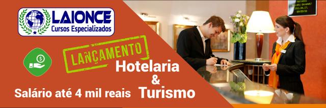 Curso Hotelaria e Turismo - Ganhe até 4 mil reais