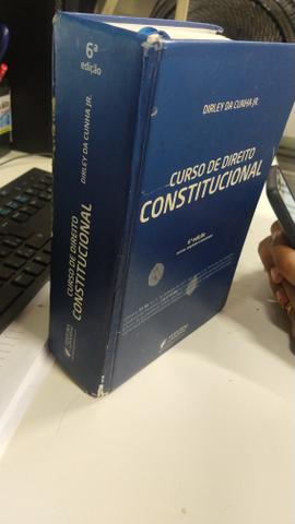 Vendo livro do curso de direito constitucional