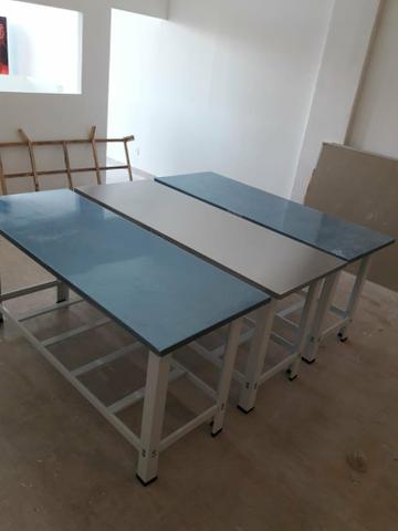 Mesa inox reforçada 599 cada tel