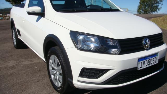 Vw - Volkswagen Saveiro 1.6 Trendline 2019 Única dona - Foto 7