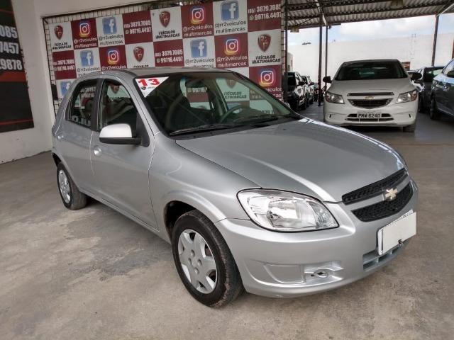 Gm - Celta LT 1.0 Flex, Ar, Dir, Vid, Som, Trava, Revisado, Garantia 2013