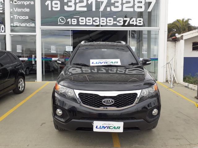 Kia Sorento 5 L 2.4 Preta banco Caramelo 2012