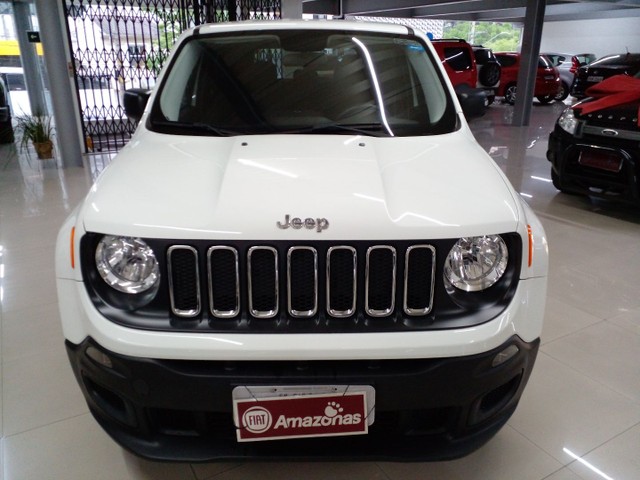 JEEP RENEGATE 1.8 16V AUTOMATICO 6 MARCHAS FLEX 2016 BRANCA
