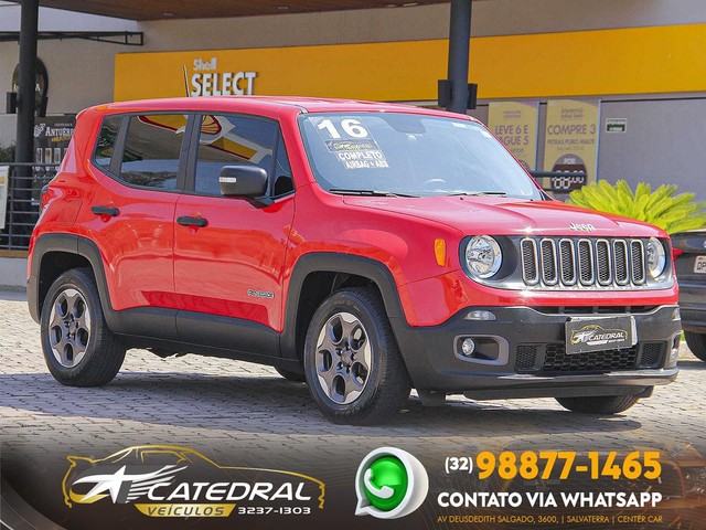 JEEP RENEGADE SPORT 1.8 4X2 FLEX 16V AUT. 2016 *NOVO D+* ACEITO TROCA