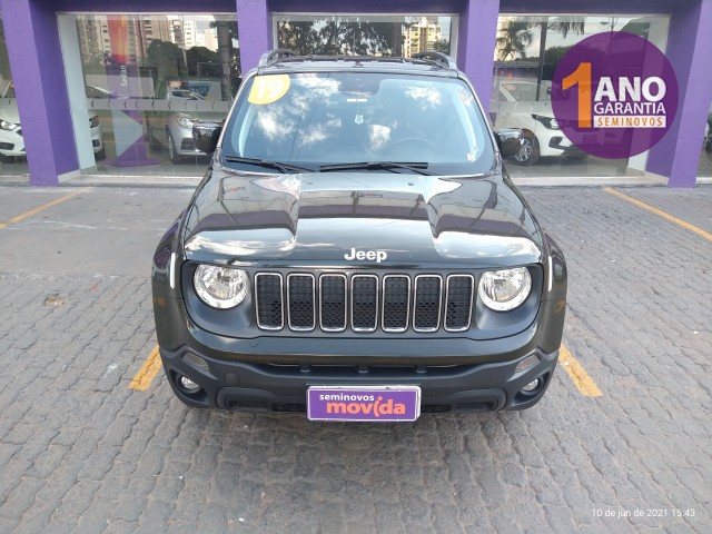 JEEP RENEGADE LONGITUDE 1.8 4X2  AUT   FLEX 