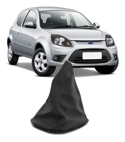 Coifa De Câmbio Sem Manopla Ford Ka 2008/ Preto