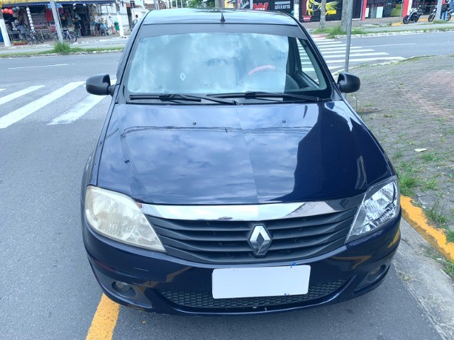 RENAULT LOGAN EXPRESSION 1.0 2012 AZUL.