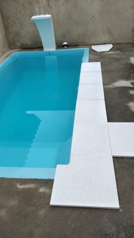 Borda para piscina ( borda boleada atérmico em cimentício ) - Foto 2