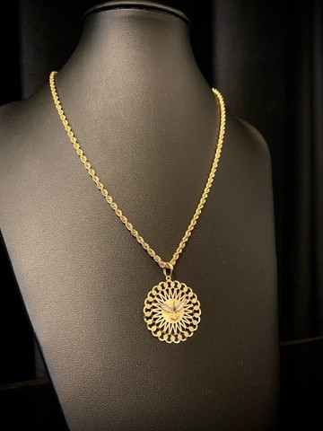 Conjunto em Ouro 18K 7,3 gramas - Foto 3