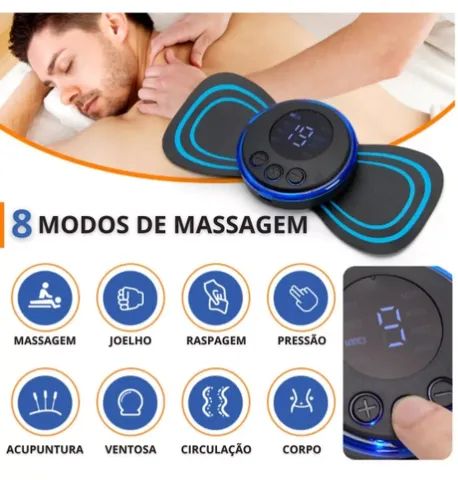 Mini Massageador Portátil Elétrico  - Foto 3