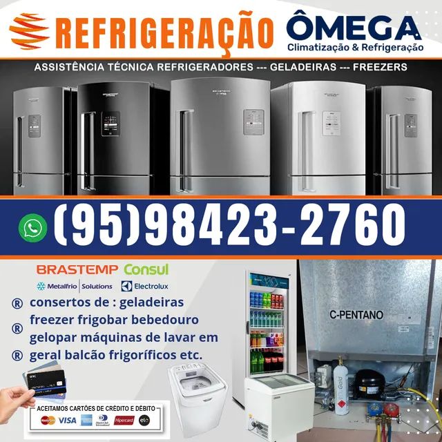 Refrigeração ômega [ técnico disponível  ] _ QC 28