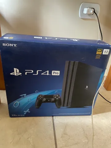 Vendo Ps4 Pro com Nota 1 Tera Novo Na Caixa