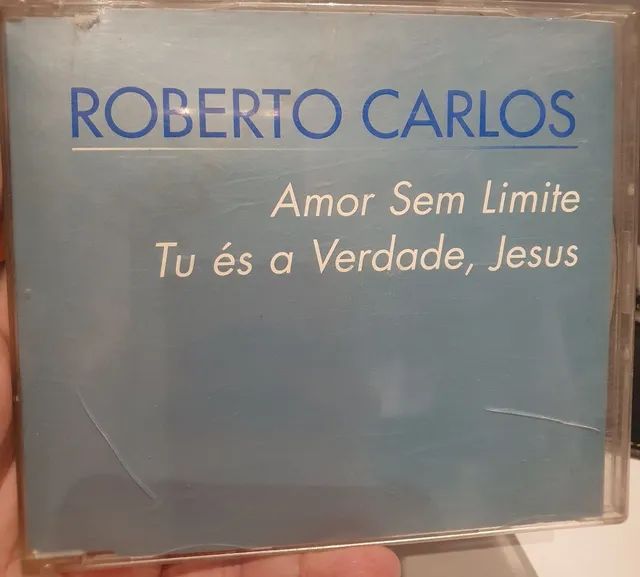 CD Singler Roberto Carlos Amor Sem Limite