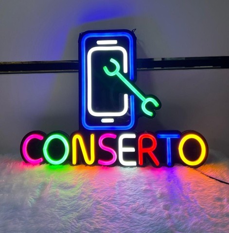 Painel de conserto de celular Em Led