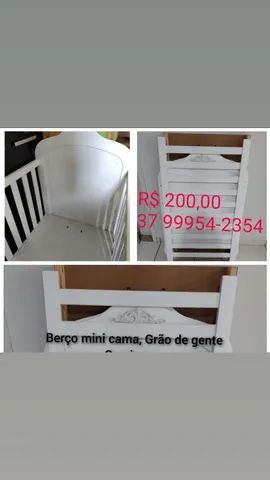 Berço americano mini cama Grão de gente 
