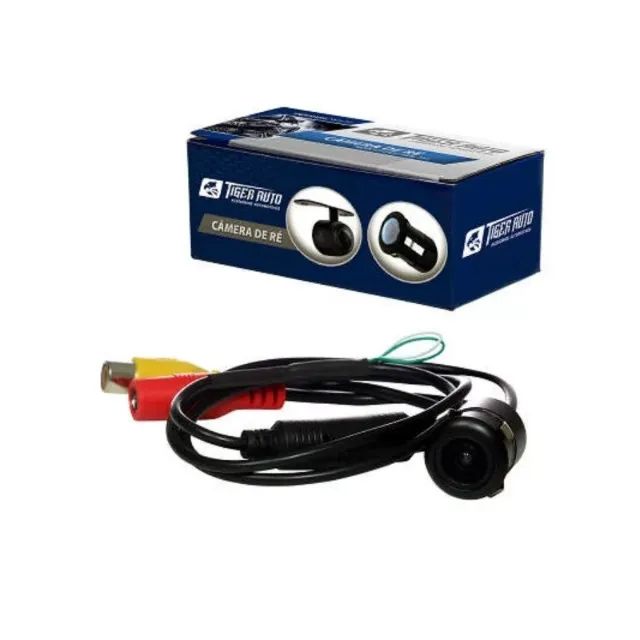 Câmera de Ré Multi Função Borboleta Traseira ou Dianteira Universal Tiger Auto - 1303002