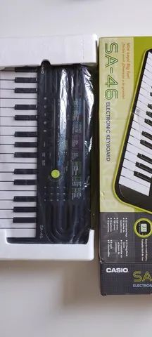 Teclado Musical Infantil Casio SA46 Verde