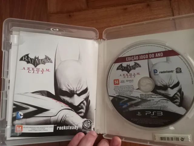 BATMAN ARKHAM CITY EDIÇÃO JOGO DO ANO ORIGINAL PARA PLAYSTATION 3 EM  PERFEITO ESTADO PS3 - Videogames - Botafogo, Rio de Janeiro 1253387688