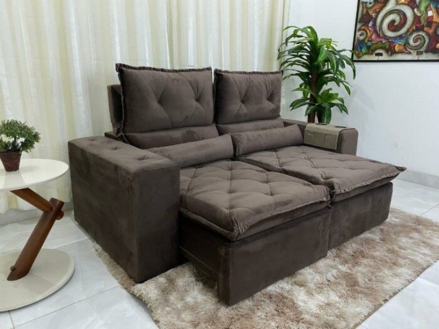 Sofá Retrátil Mônaco 2.00m LD - Foto 5