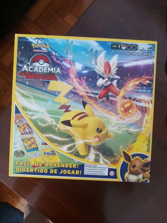 Pokémon Jogo De Cartas Academia De Batalha Tcg 180 Cartas