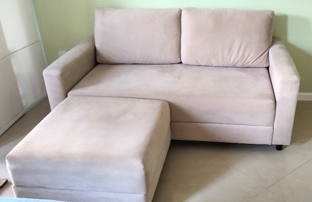 Sofá e Puff Coleção linha Muy da TokStok Usado - Móveis - Stella Maris,  Salvador 1144101567 | OLX