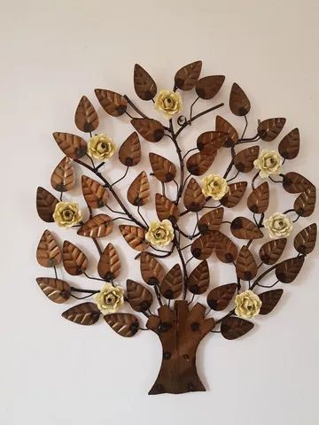 Árvore com rosas decorativo  - Foto 3