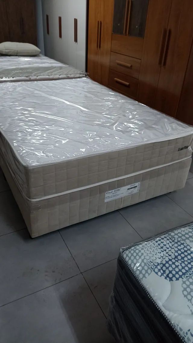 Cama box casal padrão 138 x 188 - Foto 2