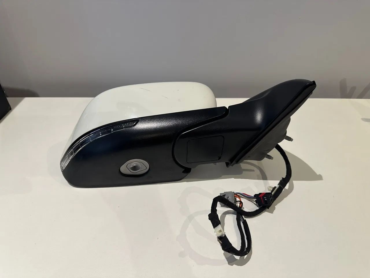 Retrovisor Compass Retrátil Alerta Ponto Cego  Luz Cortesia Com Pisca Direito Original