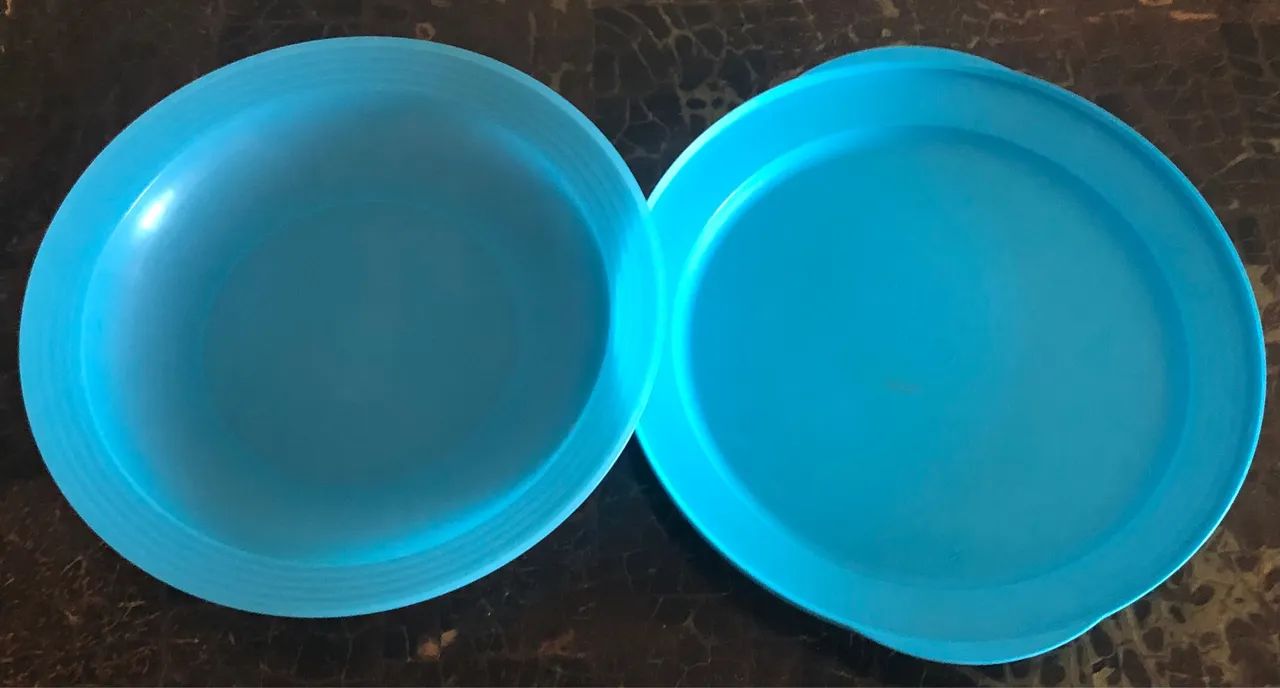 2 pratos-marmitas da Tupperware  - Foto 2