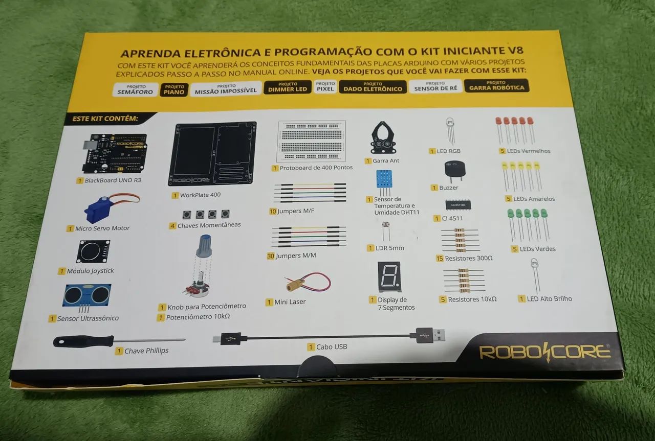 Kits Arduíno Iniciante e Avançado Completo - Foto 5