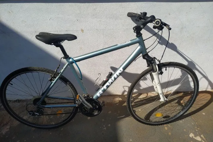 Bicicleta Btwin Riverside 500 Crosstrekking - 24v - aro 700
