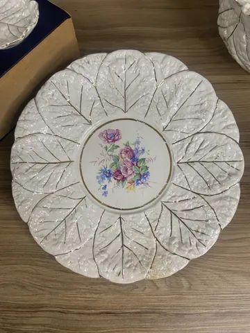Conjunto de Porcelana | Estilo Folhas de Couve | Pintura a mão  - Foto 2