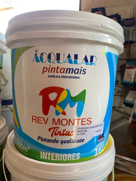 Tinta Acrilica Interior 16L Aqualar. - Foto 2