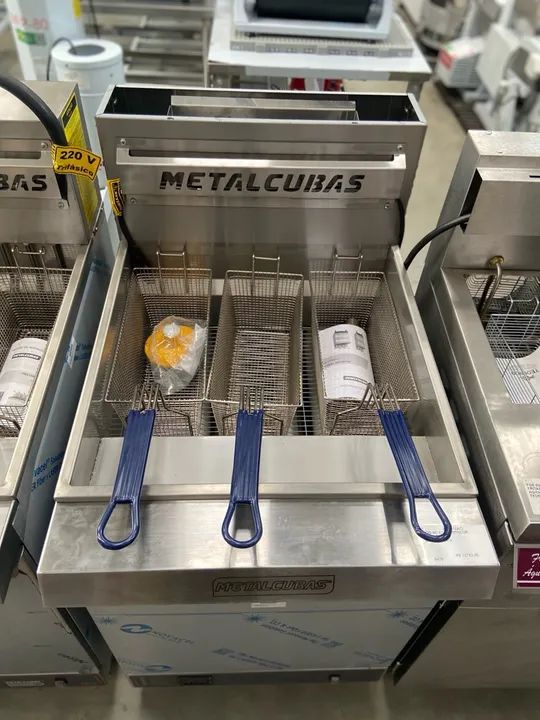 FOG-3C FRITADOR ÓLEO A GÁS - METALCUBAS  - Foto 4