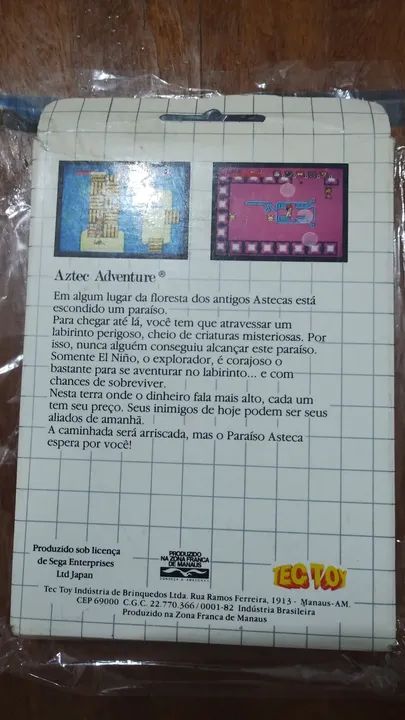Aztec adventure original para master system - Foto 2