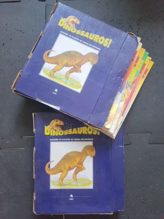 Revista Dinossauro! 36 volumes + 2 caixas