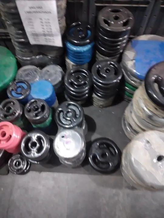 Anilhas musculação  - Foto 5